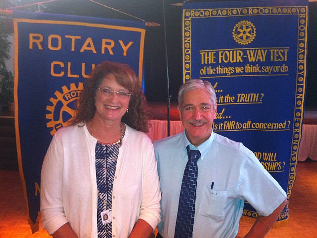 Sonia Robinson Discusses Lyme Disease, Ticks at Oswego Rotary