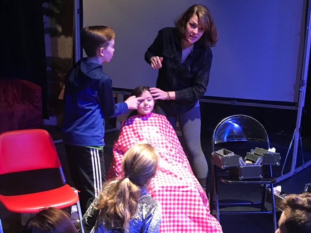 TAYA Students Learn History and Art of Stage Make-Up