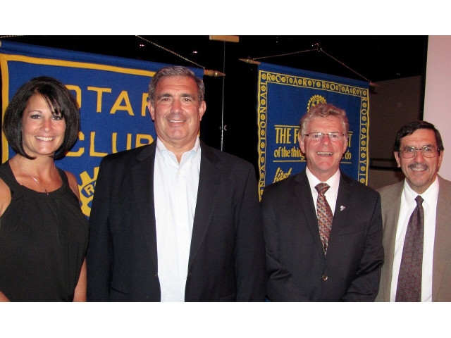 Chuck Gijanto of Oswego Health Presents at Oswego Rotary