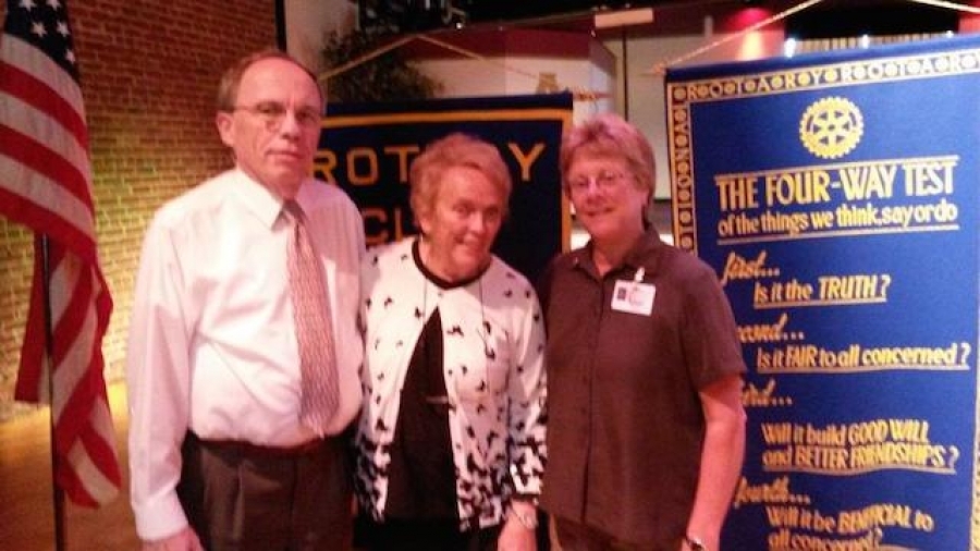 Oswego Rotary Club Hosts HOPE Founder