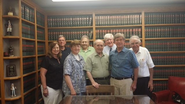 Friends of Oswego City Historian Hold Congratulatory Meeting