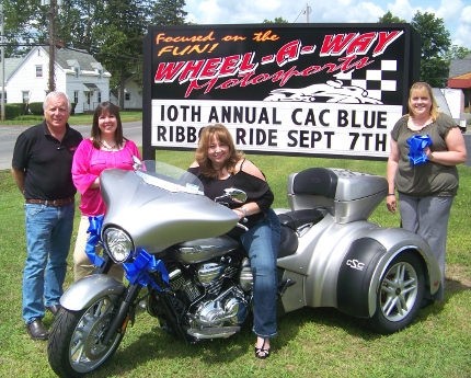 `Blue Ribbon Ride` against child abuse ready to roll