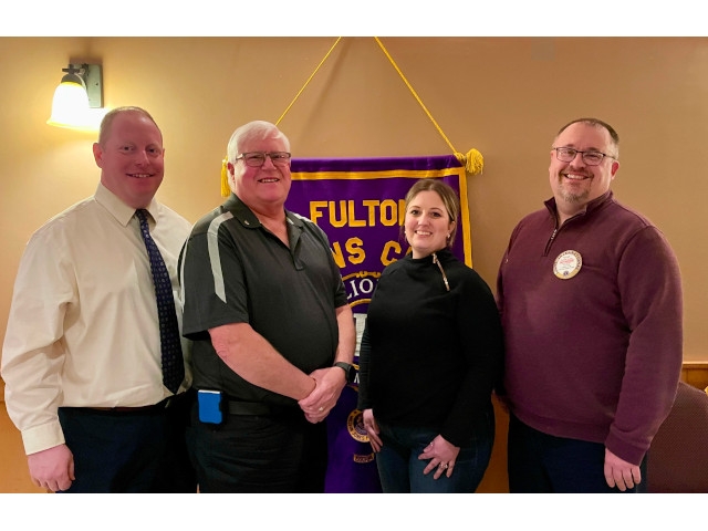 Imagination Library Visits Fulton Lions, Wolford Inducted, Chirello Marks 40 Years