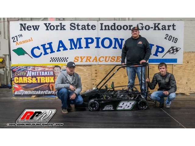 Tyler Brown Sweeps Syracuse Champ Kart Events for Jason Simmons Racing