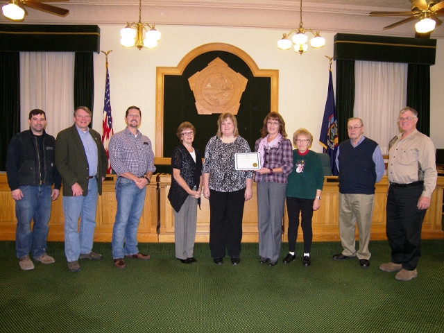 Alton Marks 20 Years of Service with Oswego County