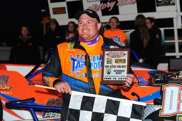 Jason Simmons Leads Small Block Super Main Wire to Wire