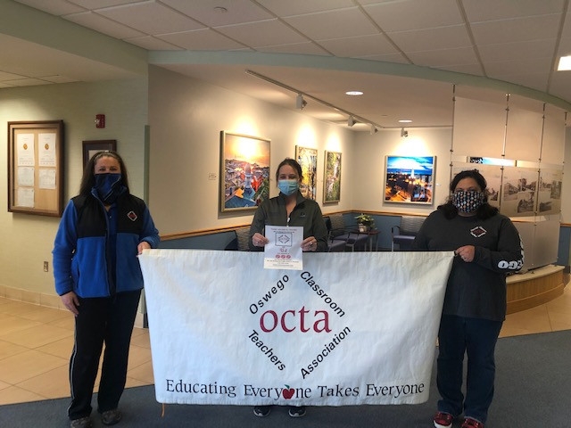 Oswego Classroom Teachers’ Association Support Essential Workers of Oswego Health