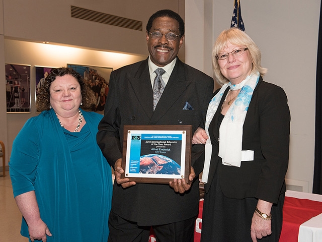 SUNY Oswego's Frederick Named Outstanding International Educator