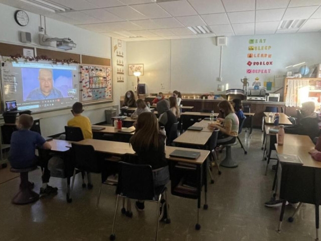 Fairgrieve Elementary Celebrates World Read Aloud Day