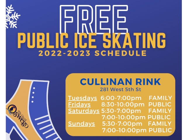 Mayor Barlow Announces Opening of 2022-23 Free Public Ice-Skating Season