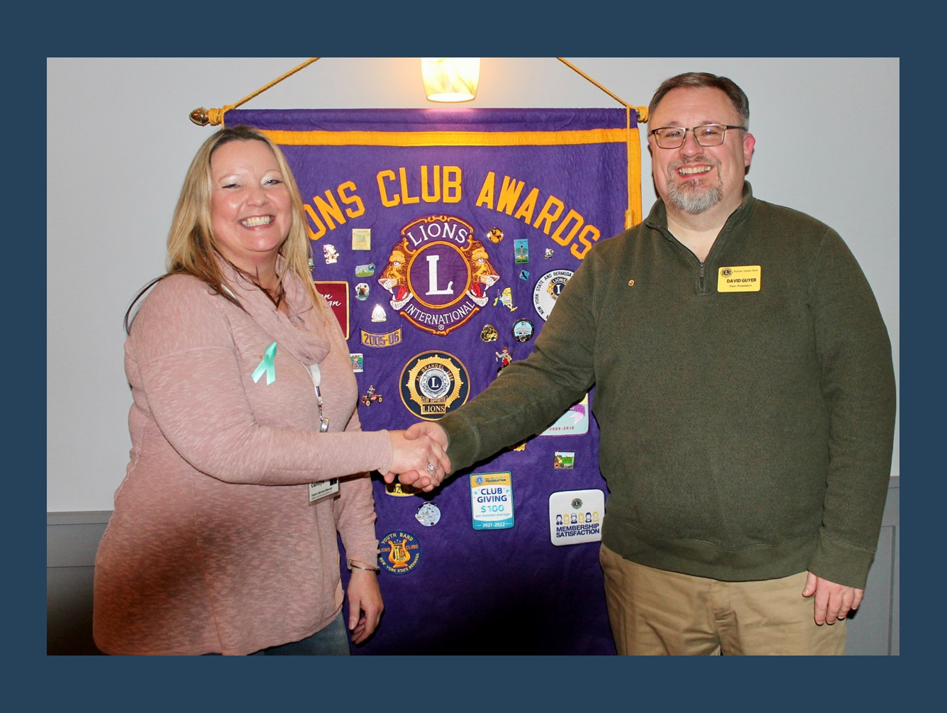 Fulton Lions Receives Presentation From OCO North Country Cancer Services