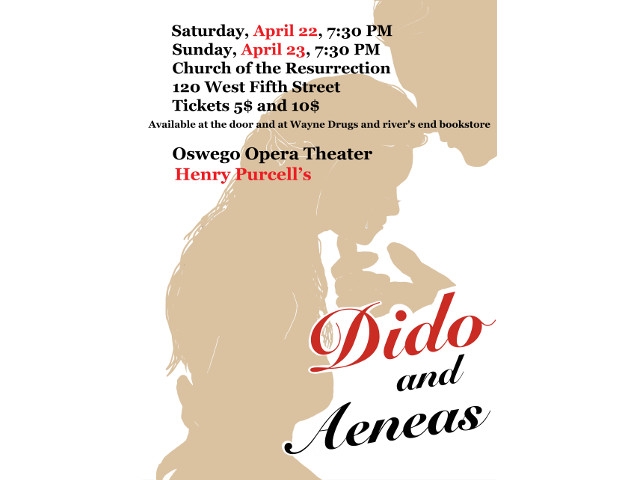 Oswego Opera Theater to Present Dido and Aeneas