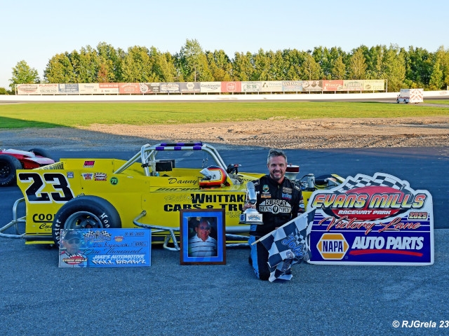 Dan Kapuscinski Earns John Burr Classic Victory at Evans Mills Raceway Park