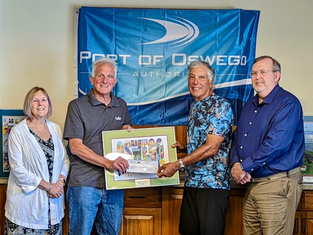 Port of Oswego Authority Board Donates $10,000 to Harborfest