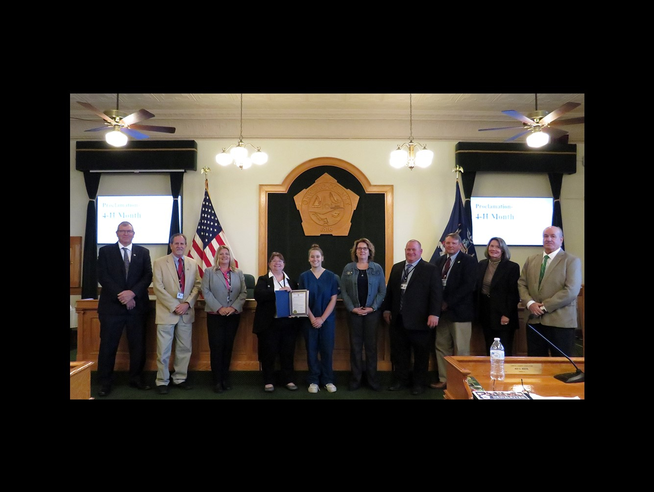 Oswego County Recognizes 4-H Month