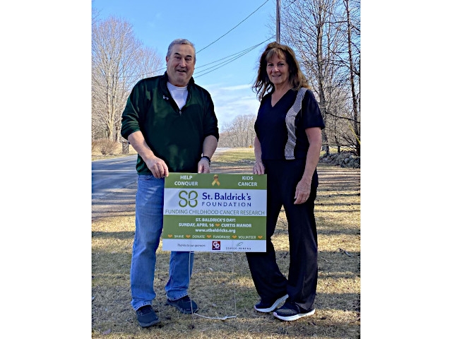 St. Baldrick’s Lawn Signs Are Here