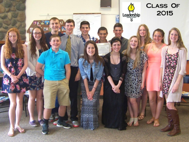 Leadership Oswego County Youth Graduates Class of 2015