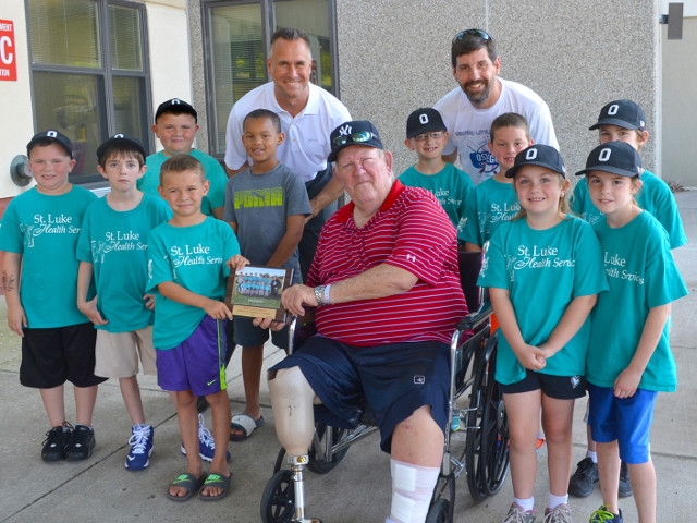 Little Leaguers Visit St. Luke Health Services’ Residents