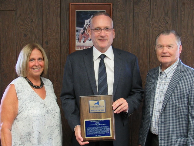 Operation Oswego County Presents Award to Wiltsie Construction