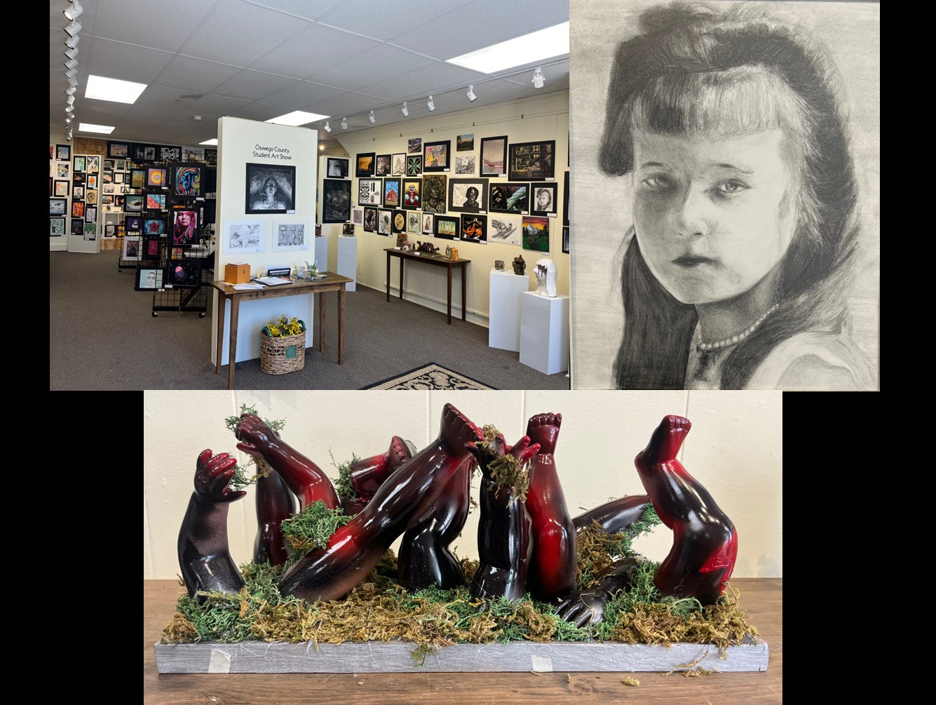 Winners Announced for Oswego County Student Art Competition