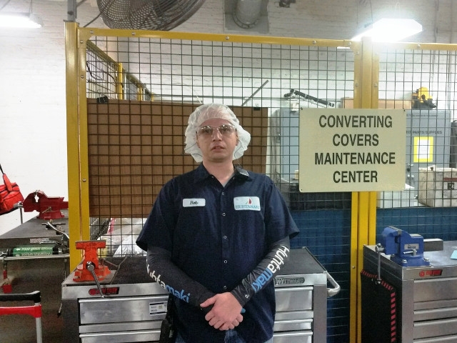 Former Student Promotes Advanced Manufacturing Program at CCC