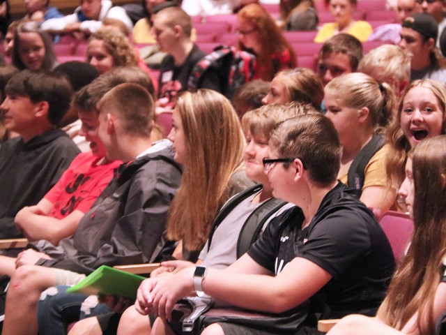 G. Ray Bodley 2019 Freshman First Day A Success