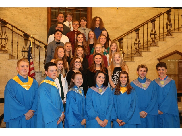 MACS National Honor Society Inducts 62nd Class