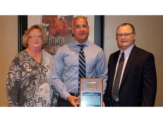 Operation Oswego County Presents Award to Anthony M. Pauldine