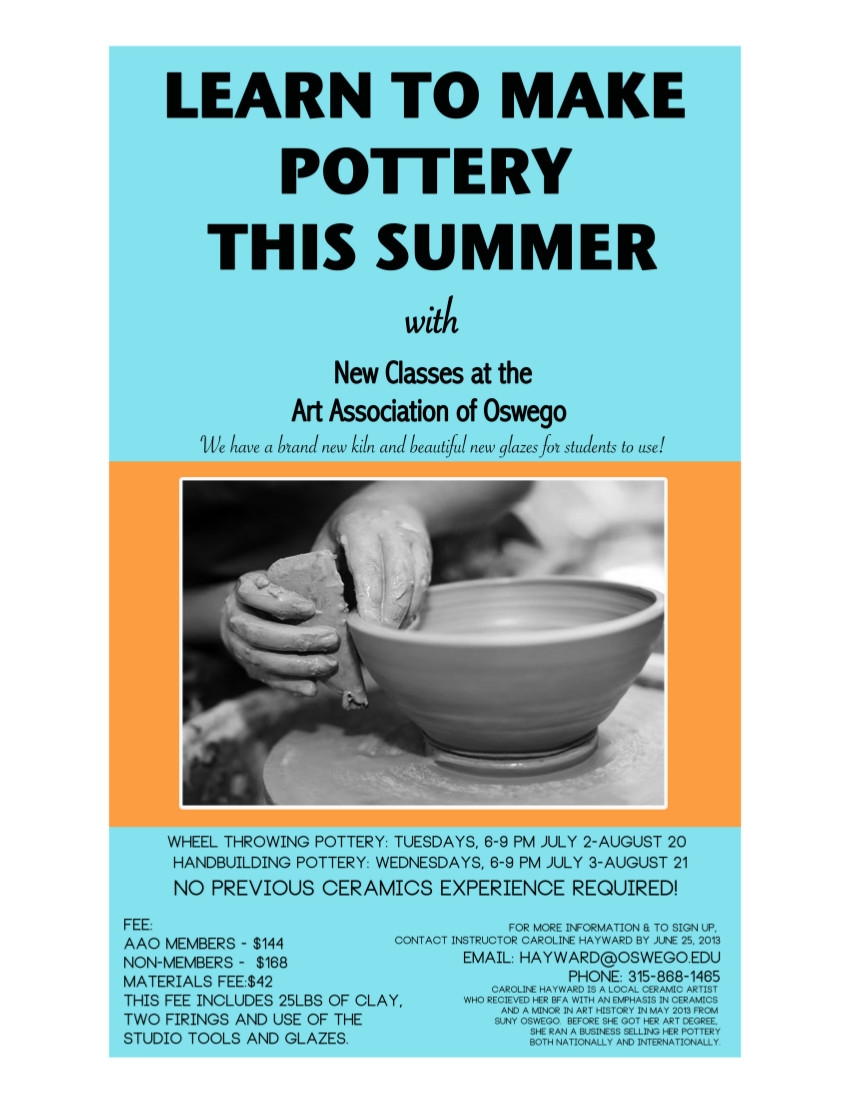 Local artist offers pottery classes this summer