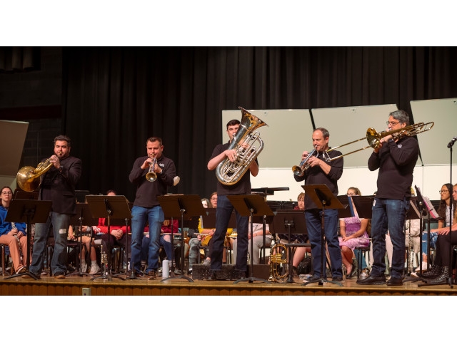 Boston Brass Performs In Special Assembly, Concert For FCSD Students