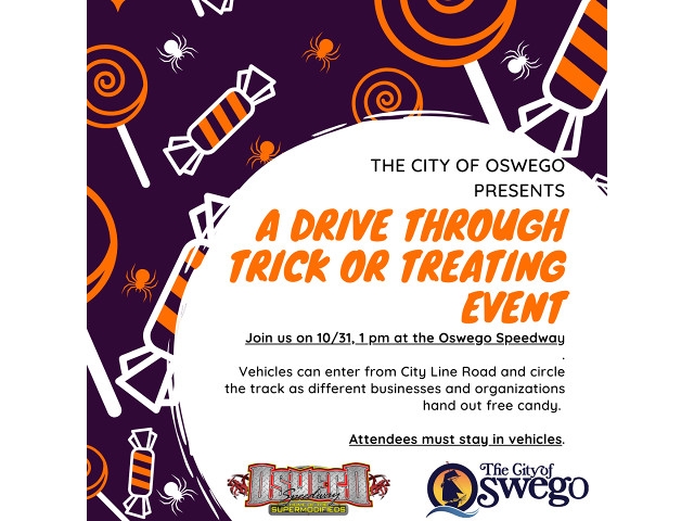 Compass Federal Credit Union Set for Oswego Speedway Trick-or-Treating Event