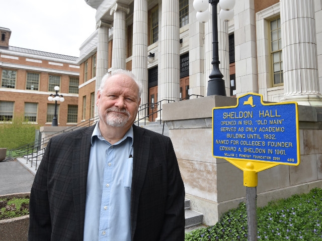 Markers at Sheldon Hall, Shady Shore Honor College, Community History