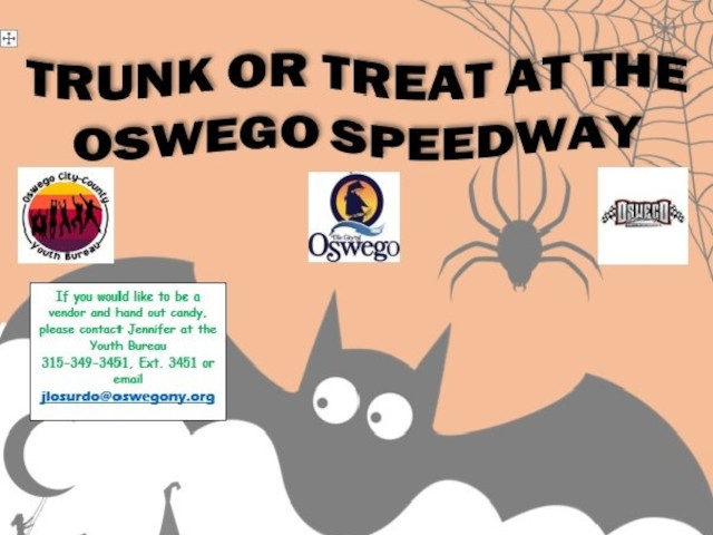 Mayor Barlow Announces 2022 Walk Thru Trunk or Treating at Oswego Speedway