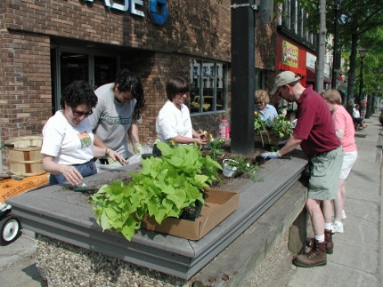 Oswego made more beautiful courtesy of Project Bloom