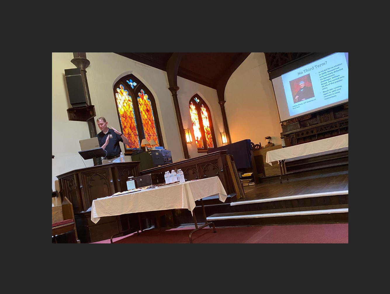 Dr. Ludwig Takes Us to Governor Seward's Time in New York