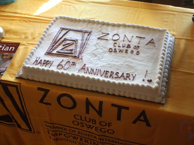 Zonta Club of Oswego Holds 60th Anniversary Celebration