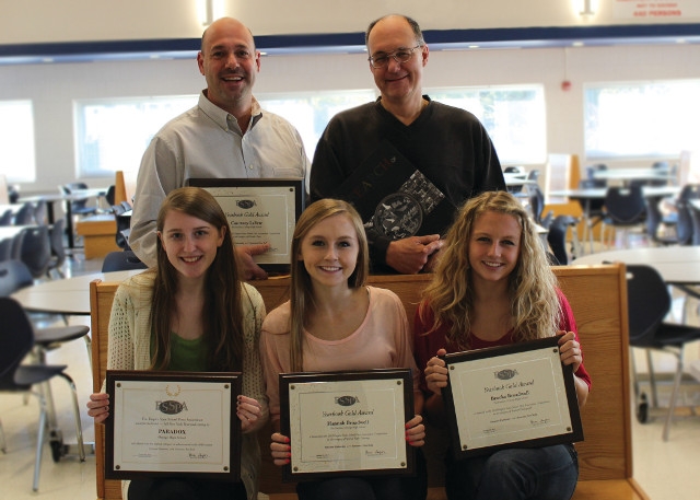 Oswego High Paradox Yearbook Golden