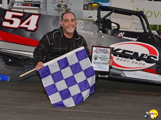 Proud Leads Flag to Flag for First Career Oswego Speedway Checkers