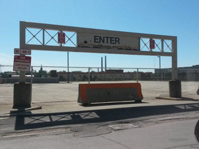 Midtown Plaza Parking Coming Down, Retail Shops are 'Business As Usual'