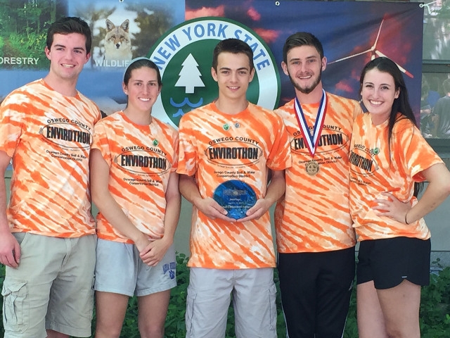 Oswego High School Students Place Third in State Envirothon