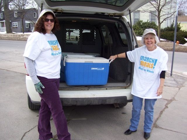 Local Officials Aid March for Meals Campaign