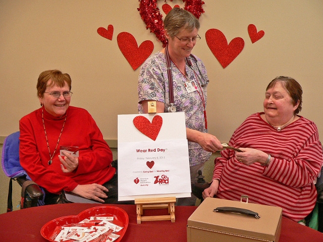 Michaud “Goes Red” In Support of American Heart Association Initiative