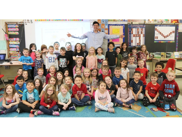 Meteorologist Visits Lanigan Kindergartners, Shares Weather Info