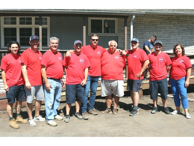Eagle Beverage and Burritt Motors Support United Way 'Day Of Caring'
