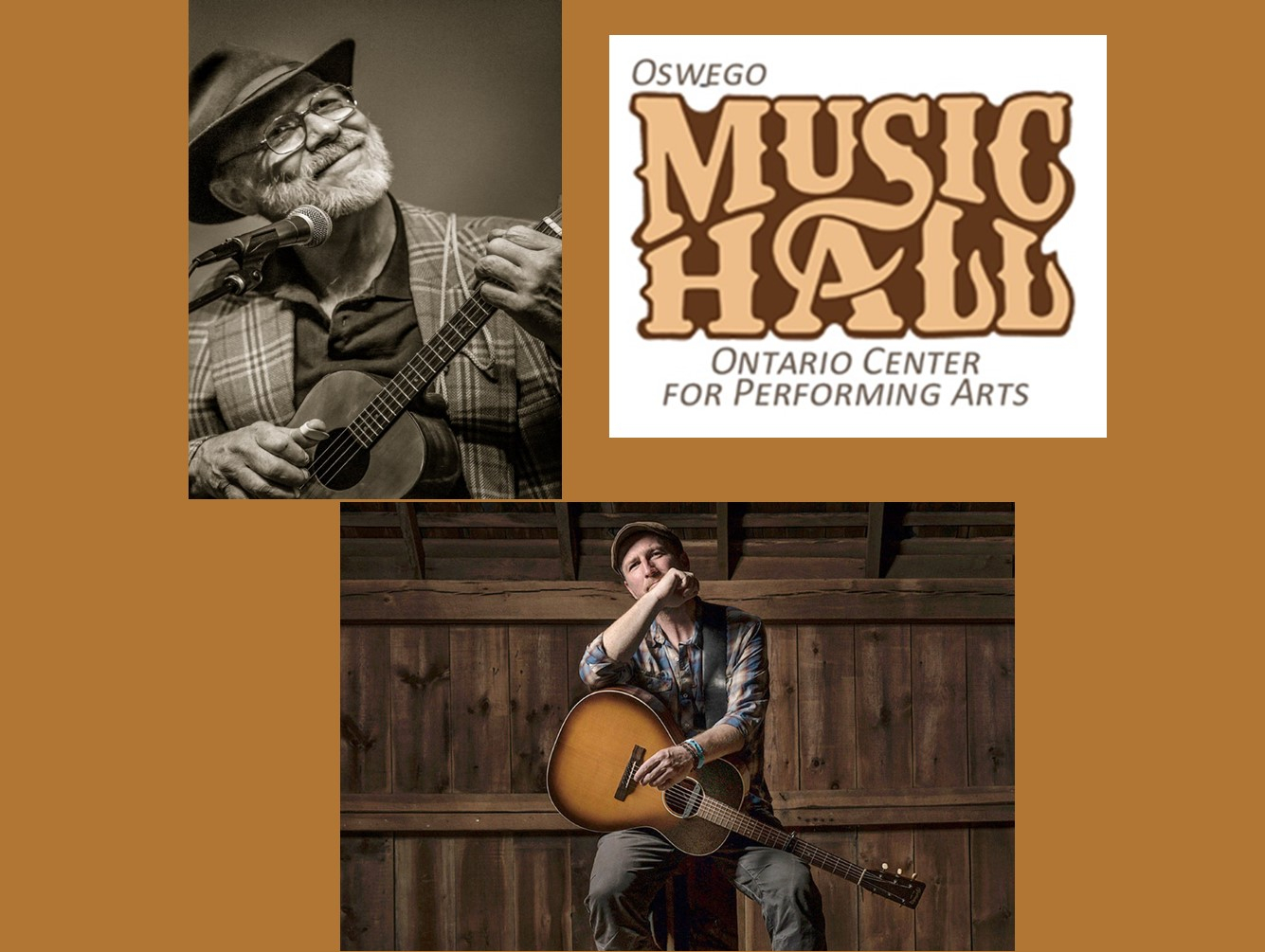 Oswego Music Hall Welcomes Peter Mulvey with Mark Wahl Appearing on the Main Stage