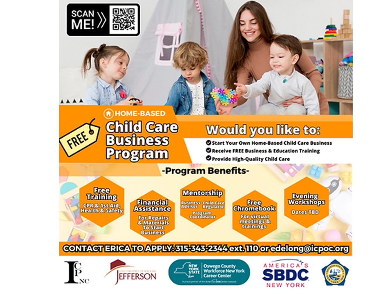 More Info Sessions Added to Learn About Child Care Business Program
