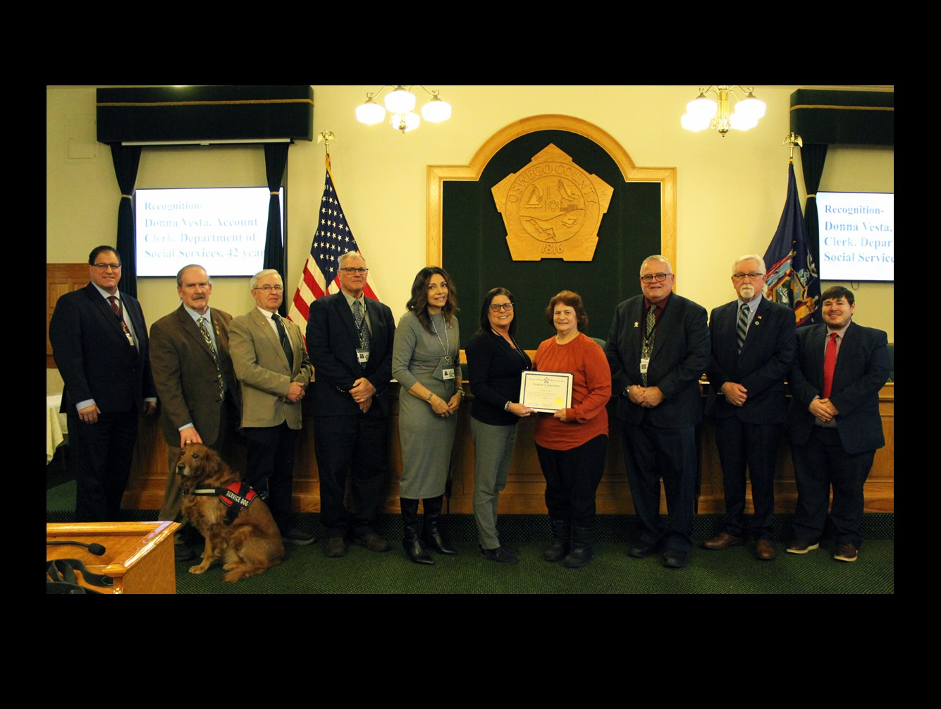 Vesta Retires Following 42 Years of Service with County