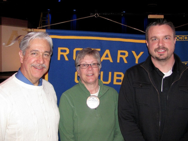 Speedway's Dan Kapuscinski Presents at Oswego Rotary