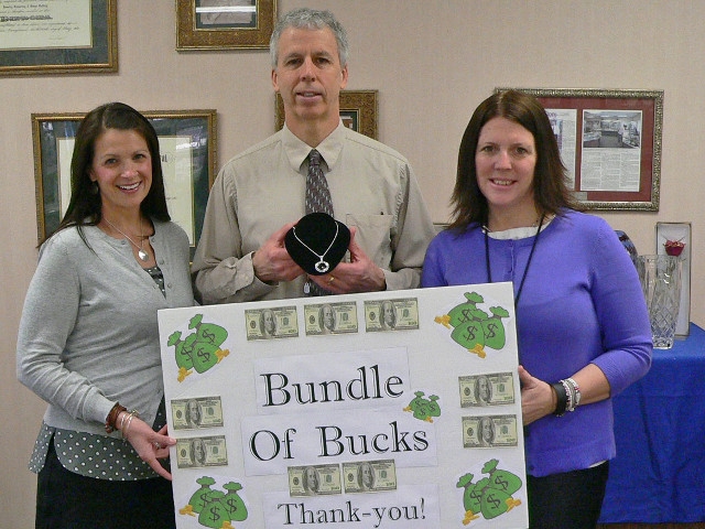 Dufore’s Adds Sparkle to 2016 “Bundle of Bucks” Charity Raffle