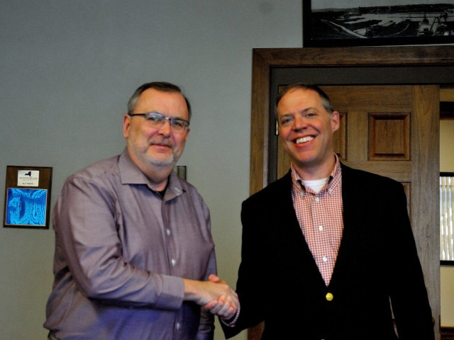 Assemblyman Will Barclay Visits Port of Oswego Authority